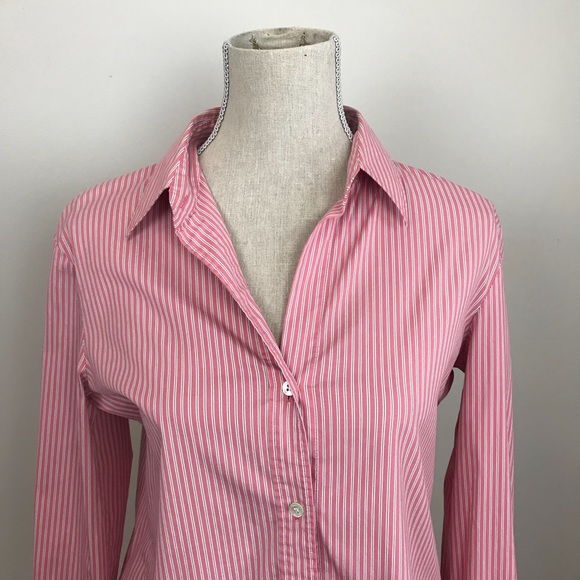 ❌❤️ Theory | Stripe Button down dress shirt - Picture 2 of 8